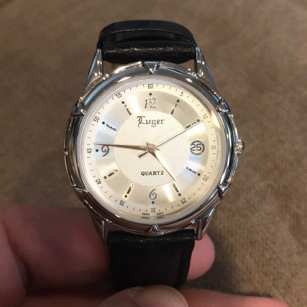 Very handsome Luger watch.  $150